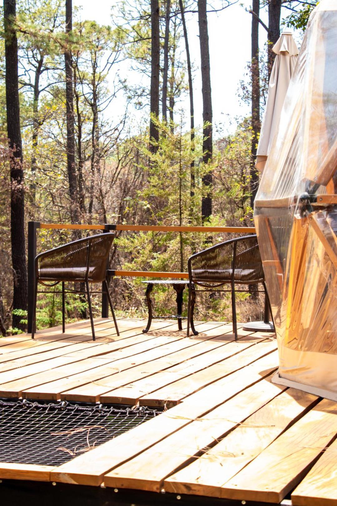 Luahara Glamping Tapalpa - Domo Natural Experience Ngoại thất bức ảnh